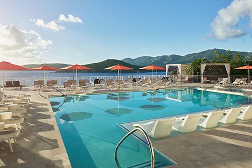 westin beach resort and spa at frenchman's reef us virgin islands pool tropical travel
