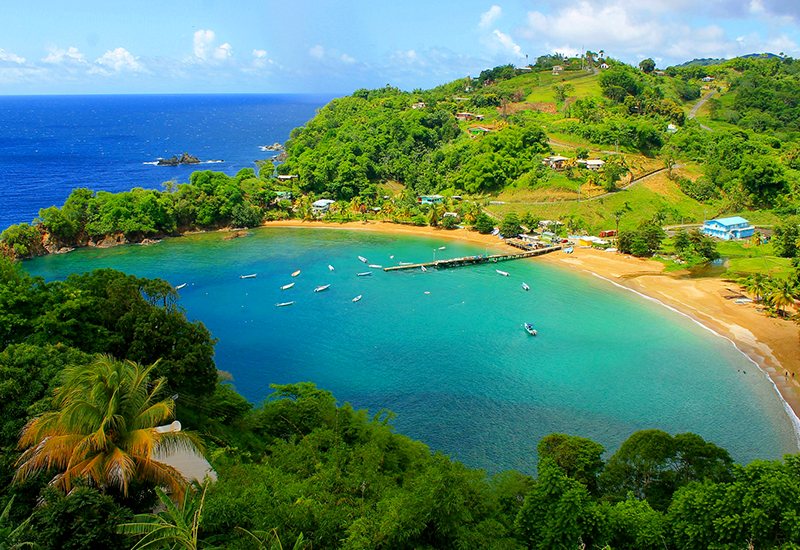 caribbean trinidad tobago exotic beach oasis