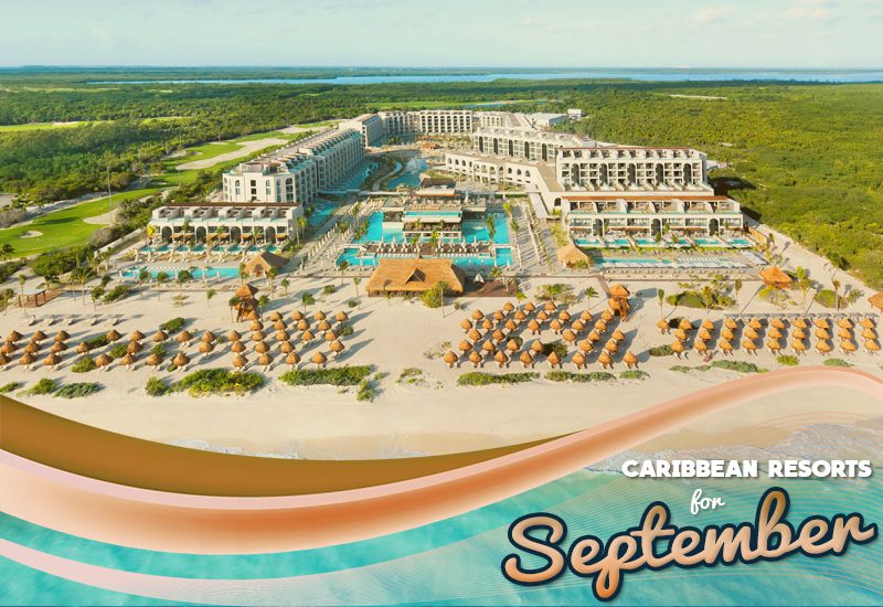 nicest caribbean resorts for september excellence coral playa mujeres mexico
