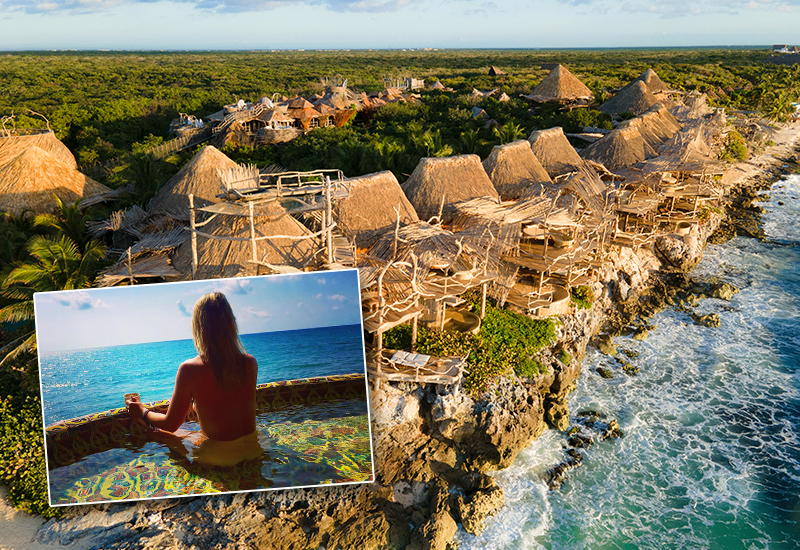 caribbean clothing-optional resorts azulik resort mexico au naturel escape