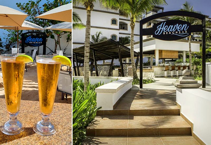greatest beach bars at caribbean resorts grand residences riviera cancun mexico heaven beach bar