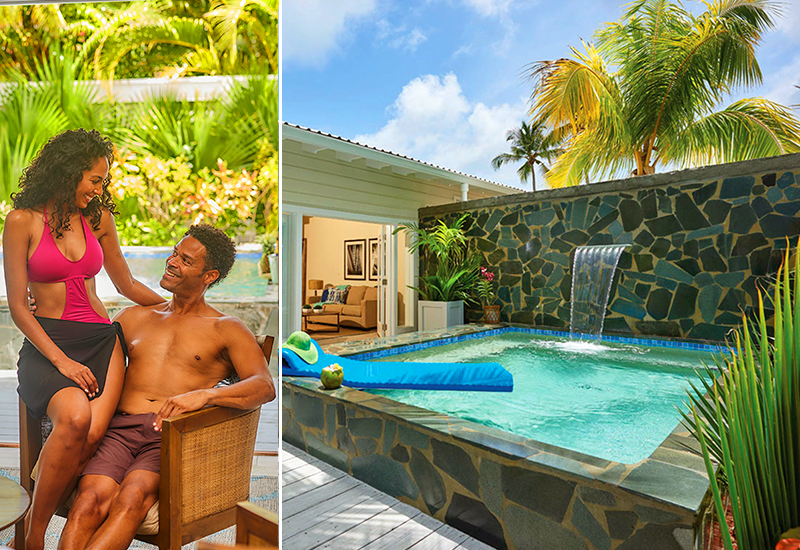 serenity at coconut bay st. lucia