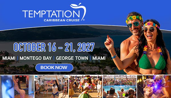 temptation caribbean cruise oct 2027 adult party vacation at sea